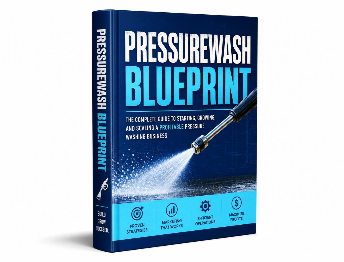 PressureWash Blueprint PDF training course cover